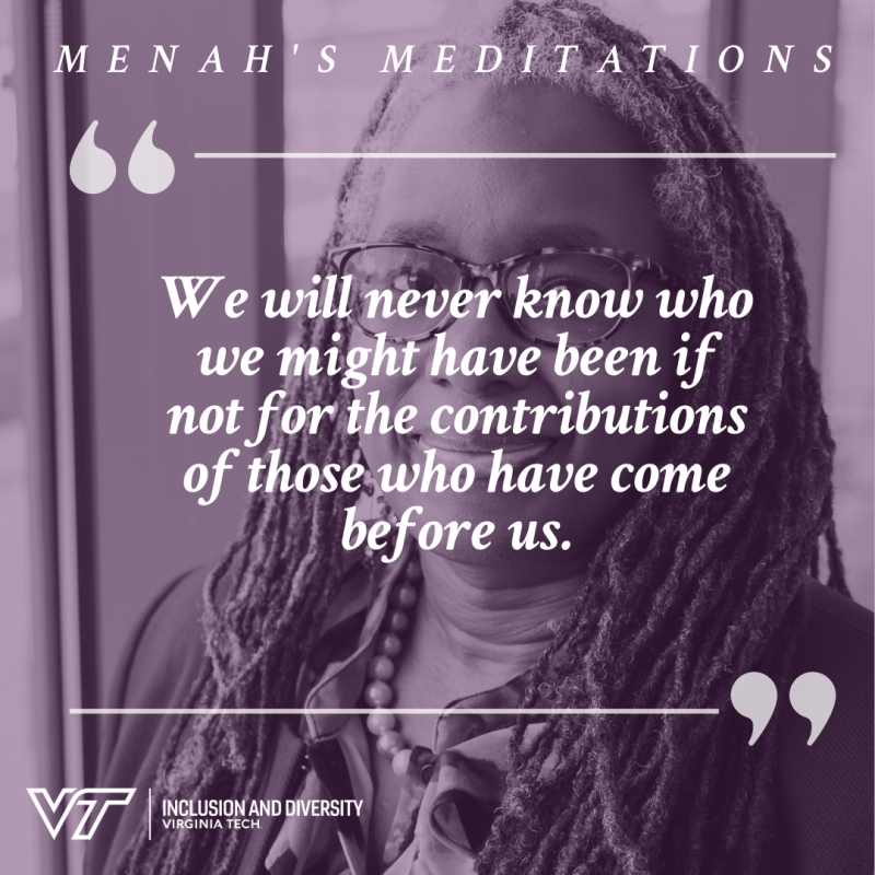 Menahs冥想Menah Pratt的照片和引言阅读如果没有那些先行者的贡献，我们永远不会知道我们可能是谁。Aoril 2024